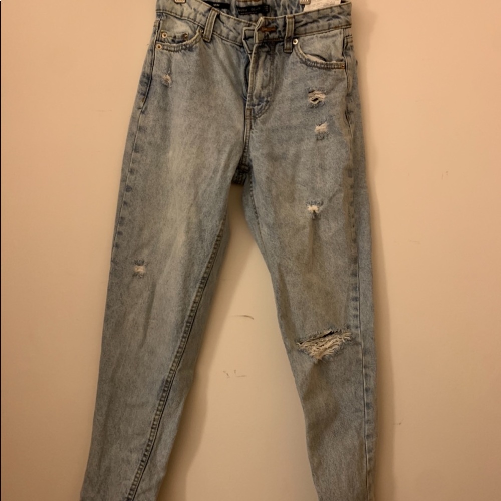 Ripped Mom Jeans